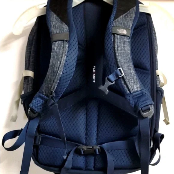 The North Face Borealis Navy Laptop Backpack - Picture 4 of 10